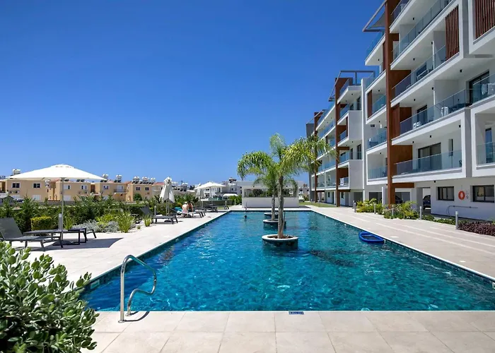 Lejlighed New Olive Nest + Sauna & Pool